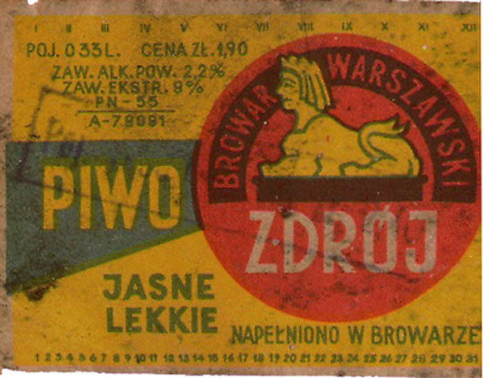 stempel w ramce Poj. 0,5 l. Cena zł 2,40