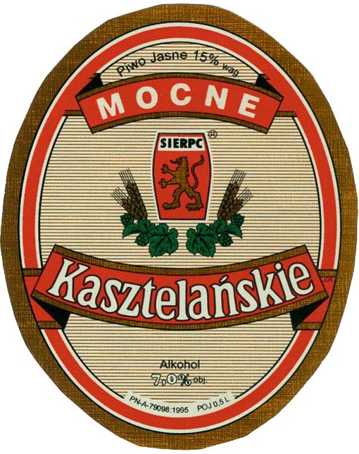 etykieta próbna
Kasztelańskie MOCNE, sygnatura JDA, małe 7,0%