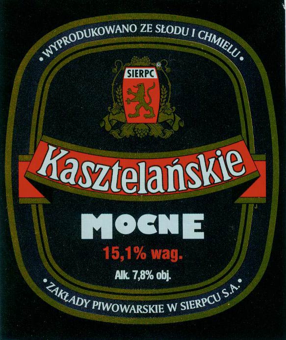 etykieta próbna, tło czarne