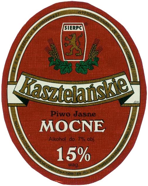 etykieta próbna
Kasztelańskie MOCNE
15% Wag