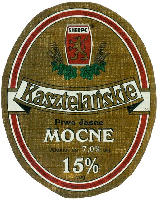 etykieta próbna
Kasztelańskie MOCNE
15% Wag