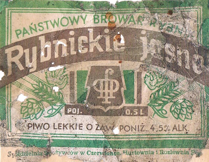 Rybnickie Jasne
hurtownia i rozlewnia piwa w Czerwionce, opis zielony