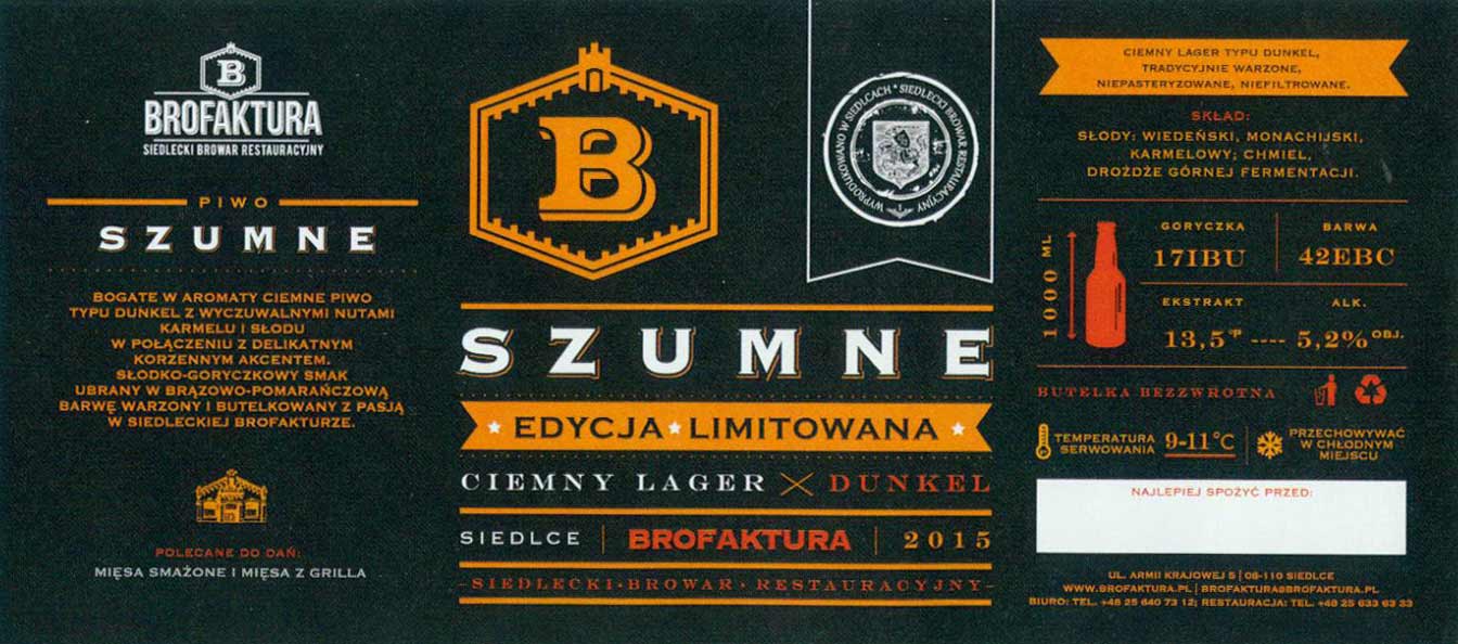 1000ml
rok 2015
etykieta sztancowana