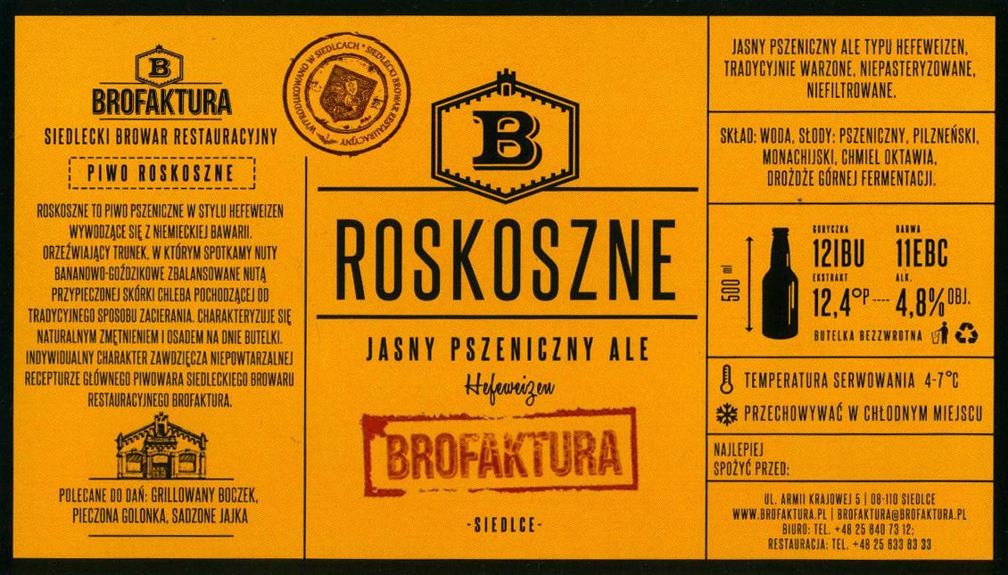 500 ml
etykieta z rolki