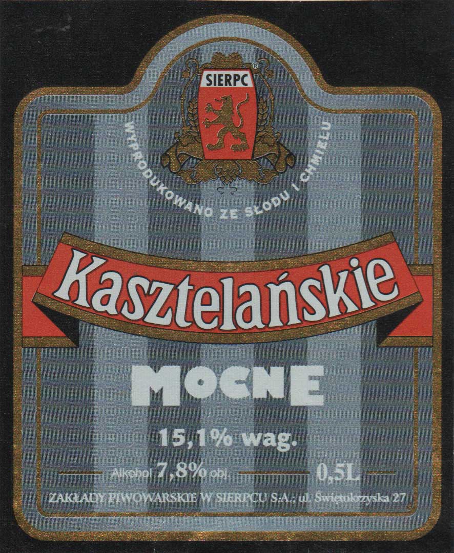 pasy jasnoniebieskie i szarogranatowe,
etykieta próbna