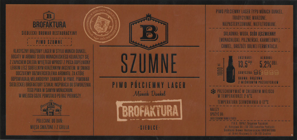 1000 ml
etykieta sztancowana