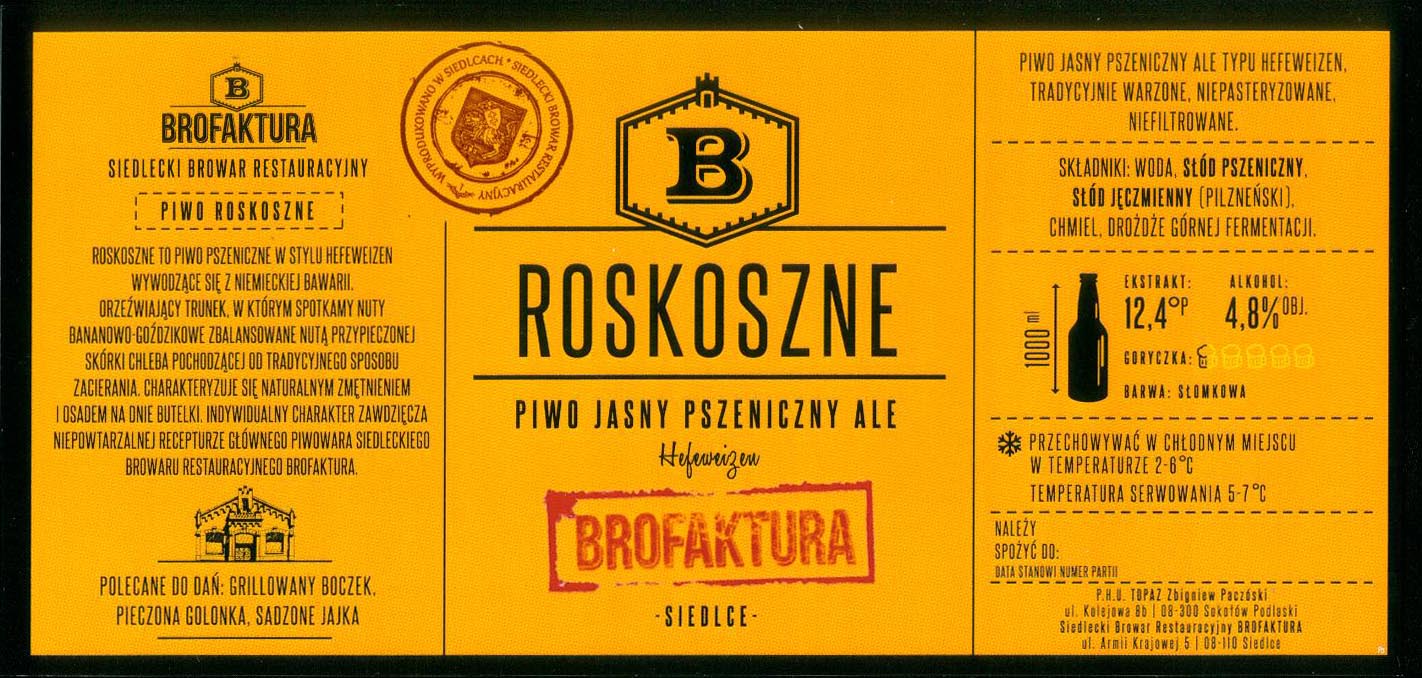 1000 ml
etykieta sztancowana