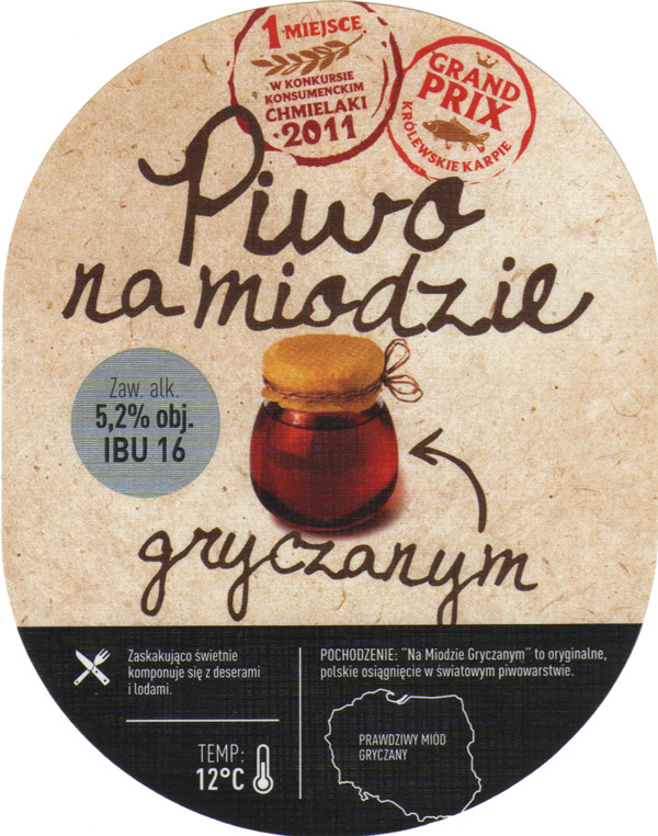 IBU 16 w srebrnym kole z lewej