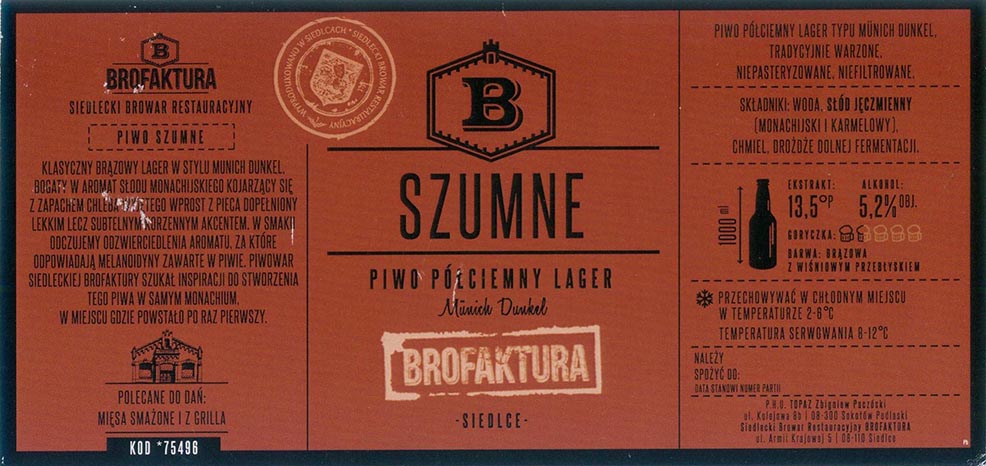 1000ml
etykieta sztancowana
KOD*75496