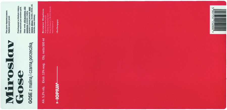 Miroslav Gose,
netto 500 ml