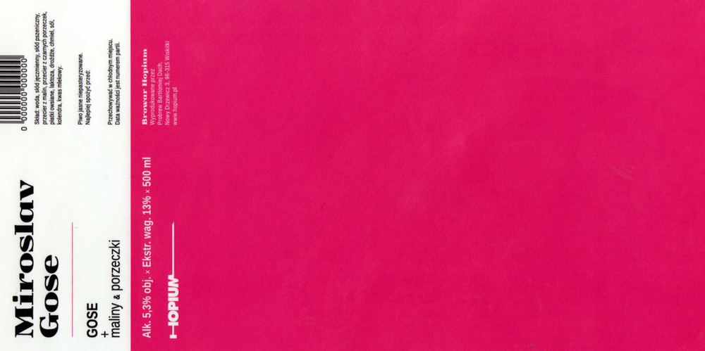 Miroslav Gose,
próba, papier laminowany