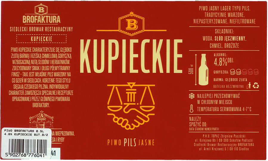 500 ml
etykieta z rolki
doklejony kod kreskowy