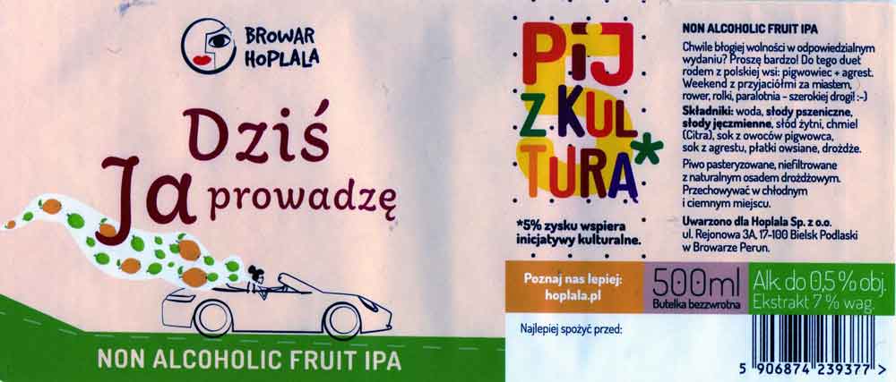 browar kontraktowy Hoplala