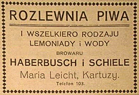 rok 1938
skład Kartuzy
Maria Leicht