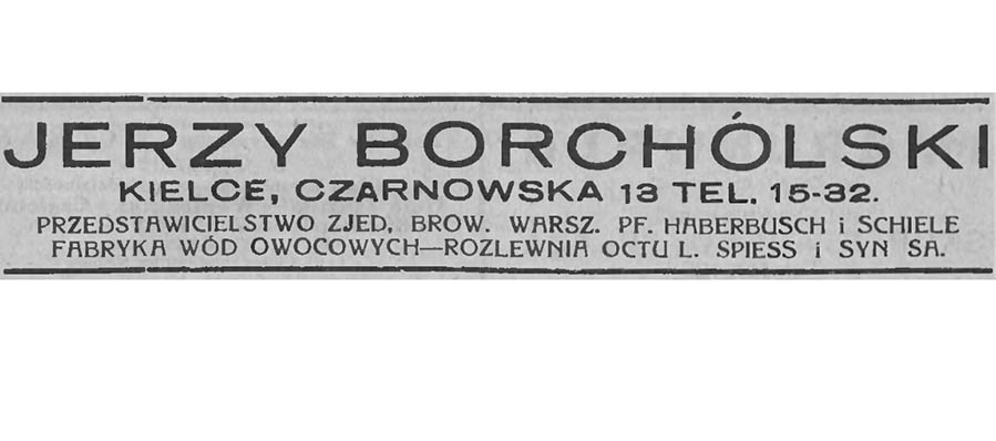rok 1938
skład Kielce
Jerzy Borchólski