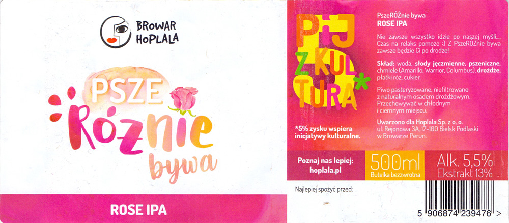 browar kontraktowy Hoplala
