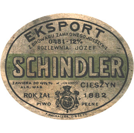 skład Cieszyn
Józef Schindler
0,48 l.