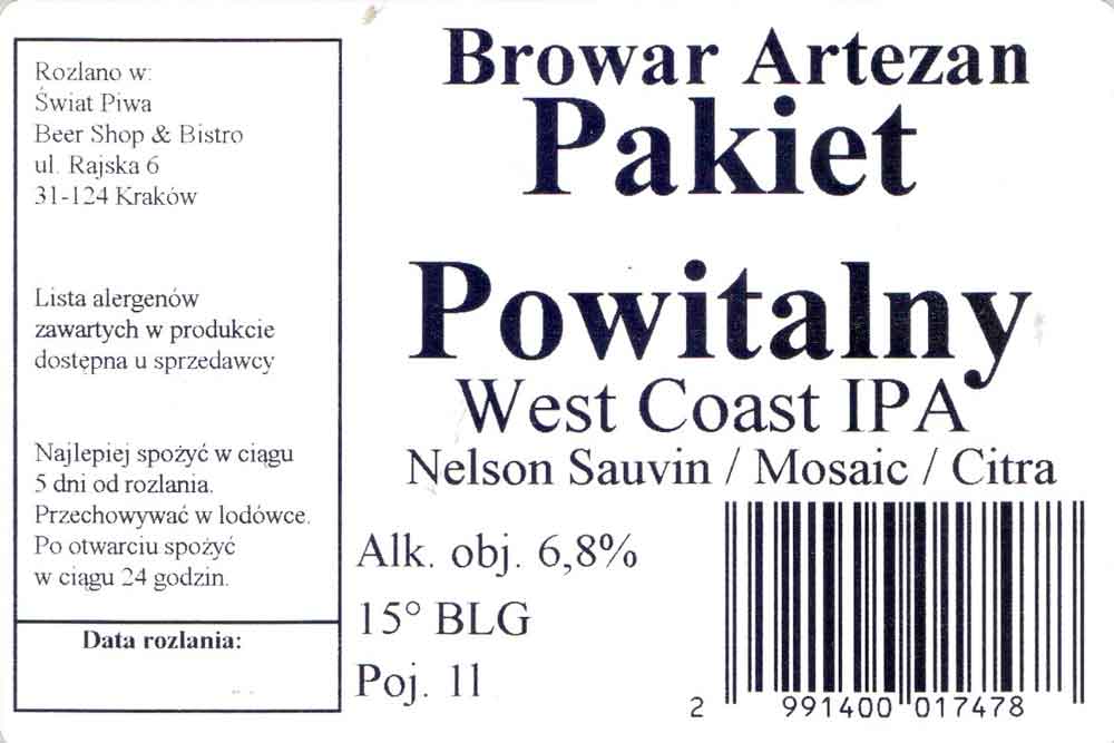 Błonie - Artezan