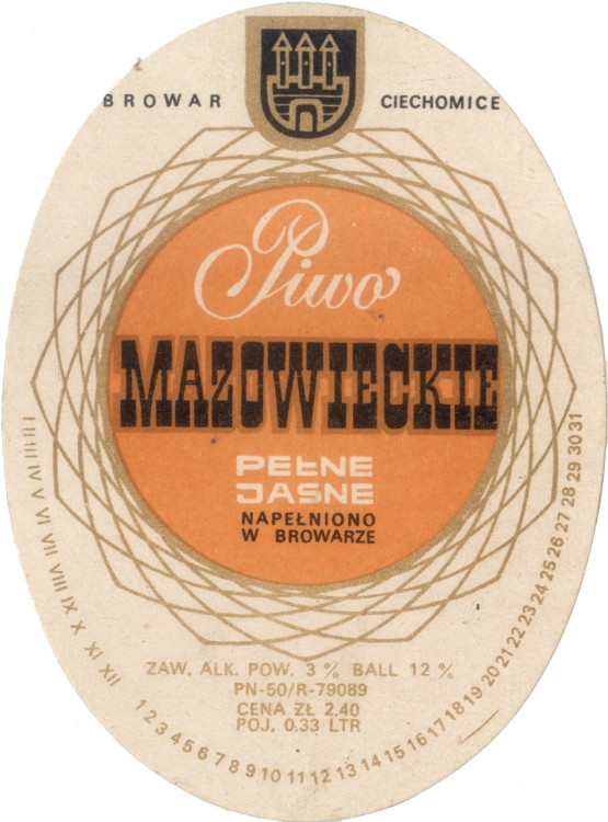szerokość 80 mm
0,33 LTR
NAPEŁNIONO W BROWARZE