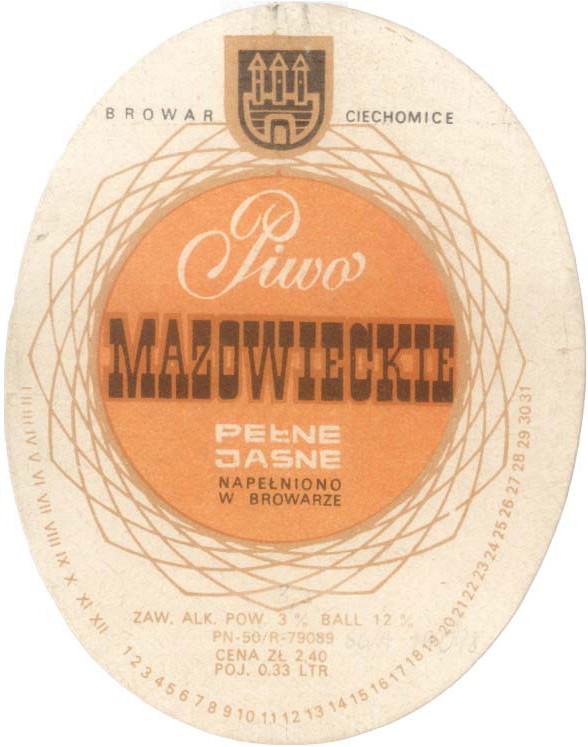 szerokość 68 mm
NAPEŁNIONO W BROWARZE