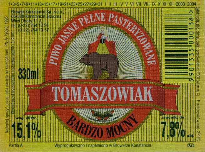 2003 2004,
dla hurtowni w Tomaszowie Mazowieckim