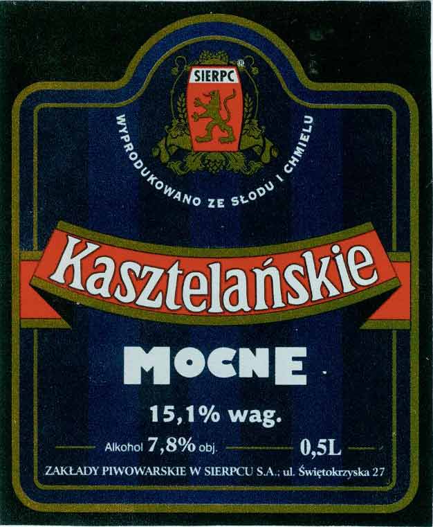 pasy niebiesko-granatowe, etykieta próbna