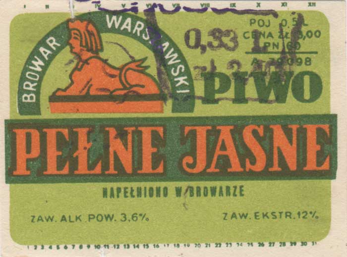 dodatkowy stempel w ramce (nieczytelne) 0,33 L//(nieczytelne)zł 2,40