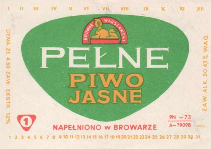 PN-73, ZŁ 4,50, znak jakości, sygnatura WDA, papier kredowy, 309/81