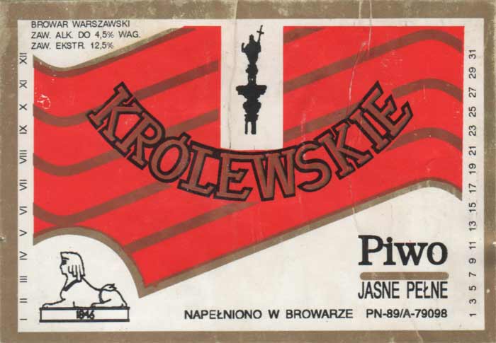 duża, sfinks czarny, w lewym gónym rogu opisy drobną czcionką,
2436/93