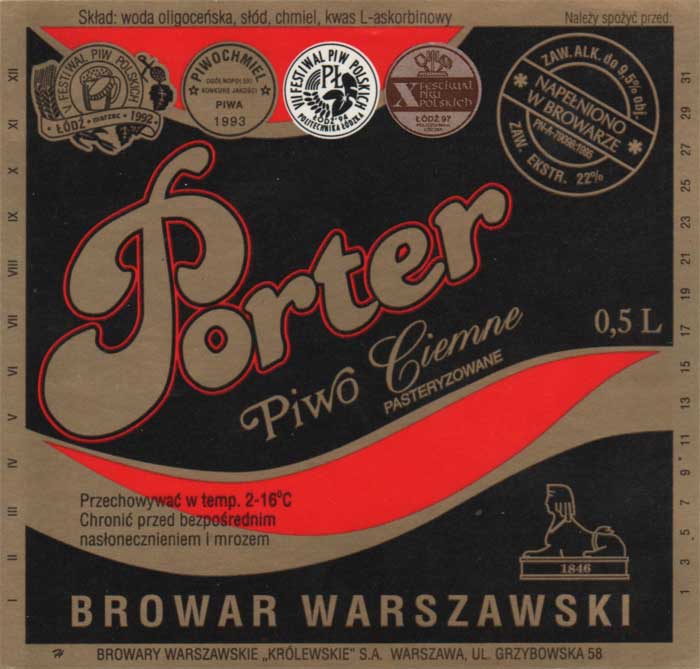 cztery medale, "ZAW. EKSTR. 22 %", sygnatura H