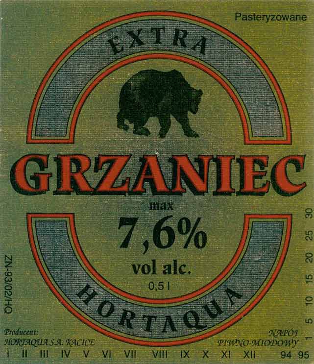 7,6%, papier metaliczny z fakturą, lata 94 95