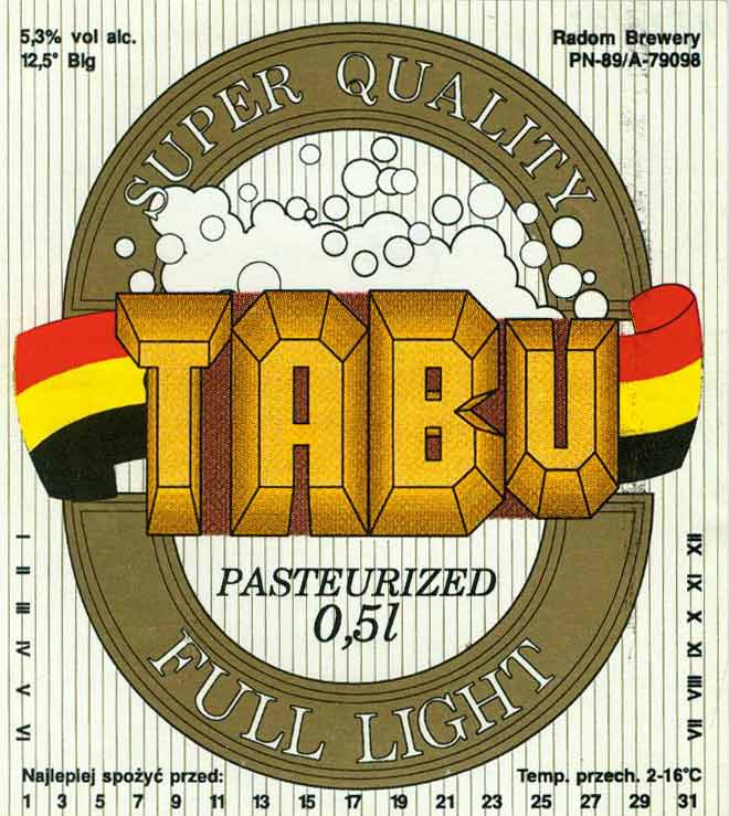 rozlewnia WWG i RP Miedzierza, biała, RADOM BREWERY w prawym górnym rogu, 1731/93