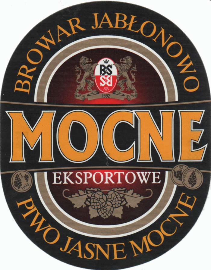 MOCNE żółte na czarnym tle, MOCNE z czarno-białą ramką, papier zwykły z fakturą
