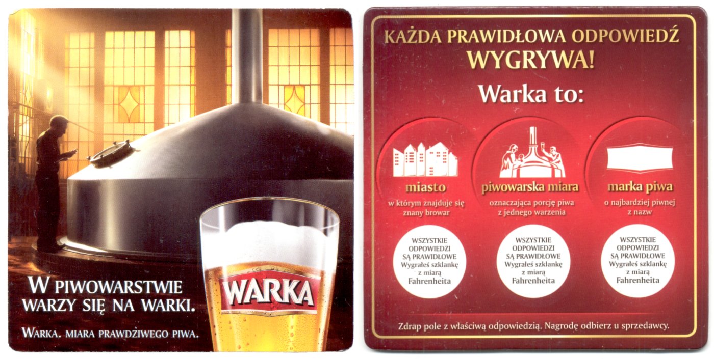 podstawka ze zdrapką