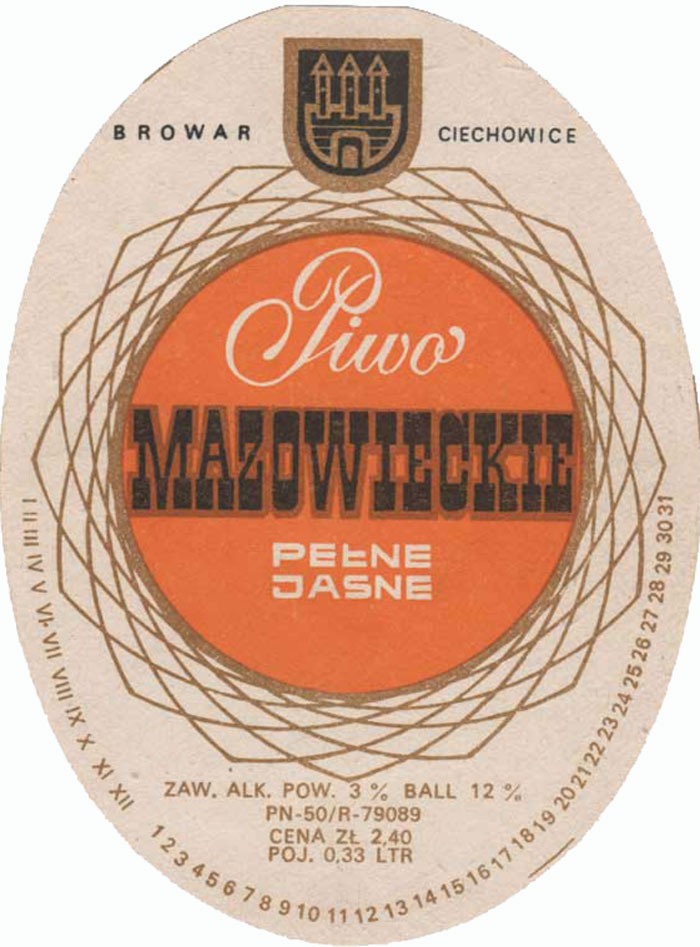 szerokość 80 mm
błędny napis CIECHOWICE